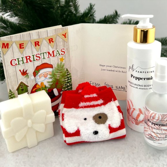 Peppermint Paradise Holiday Spa Gift Set - Picture 3 of 3